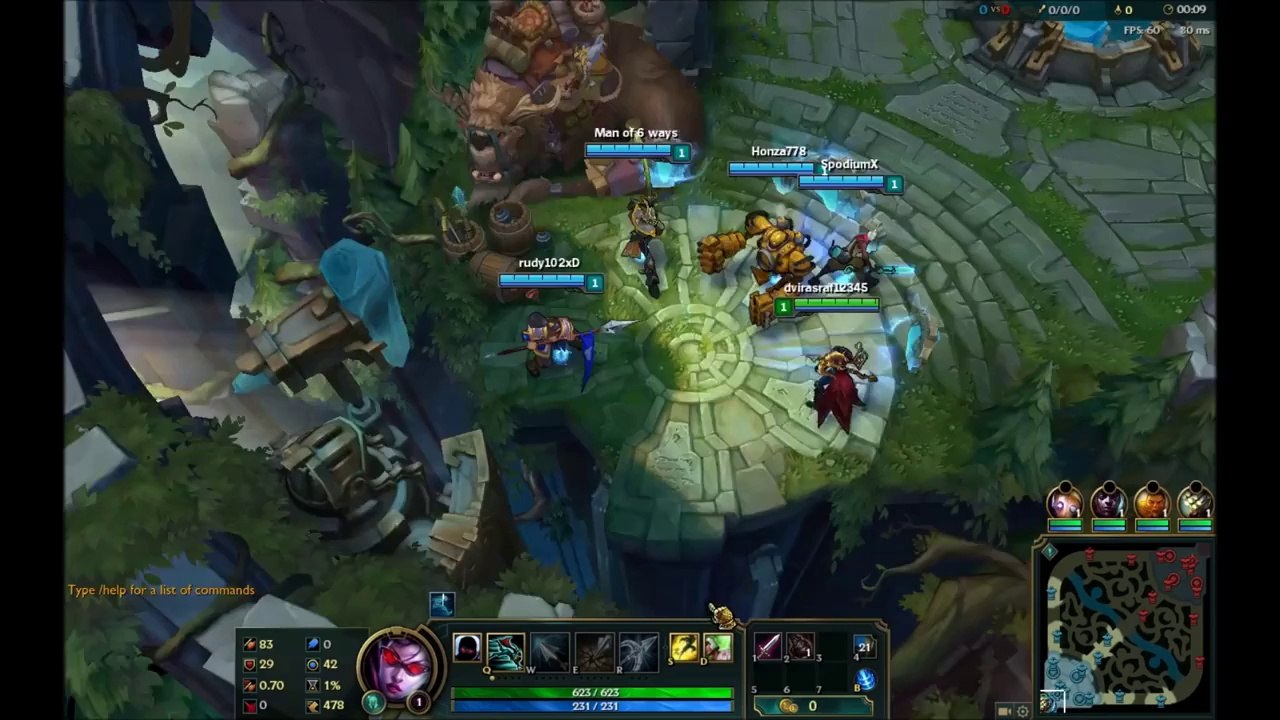 LOL - Vayne vs Jinx - Bot Line [HD - 2015]