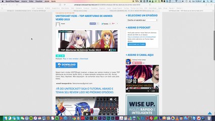 TOP Aberturas de Anime Verão 2015