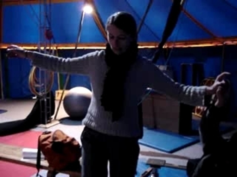 Graine de cirque - Isabelle funambule