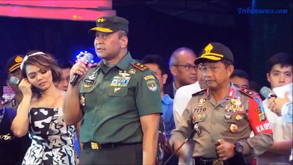 Pantun Ahok dan Djarot di Malam Pergantian Tahun yang Bikin Hadirin Tertawa