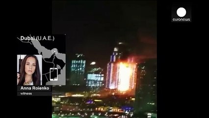 Witnesses recall moment fire engulfed luxury Dubai hotel