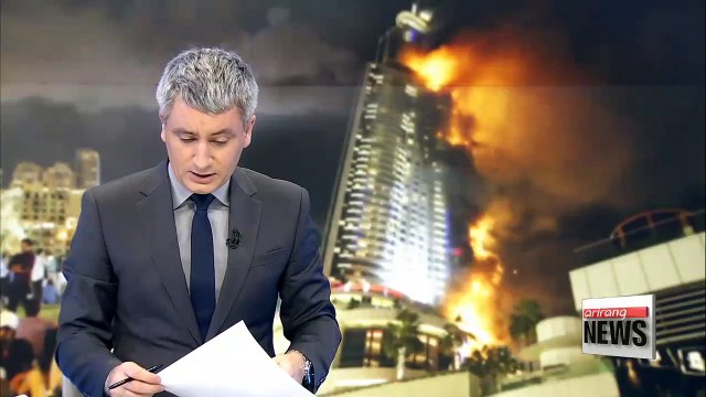 Fire engulfs luxury hotel in Dubai near New Year's fireworks display