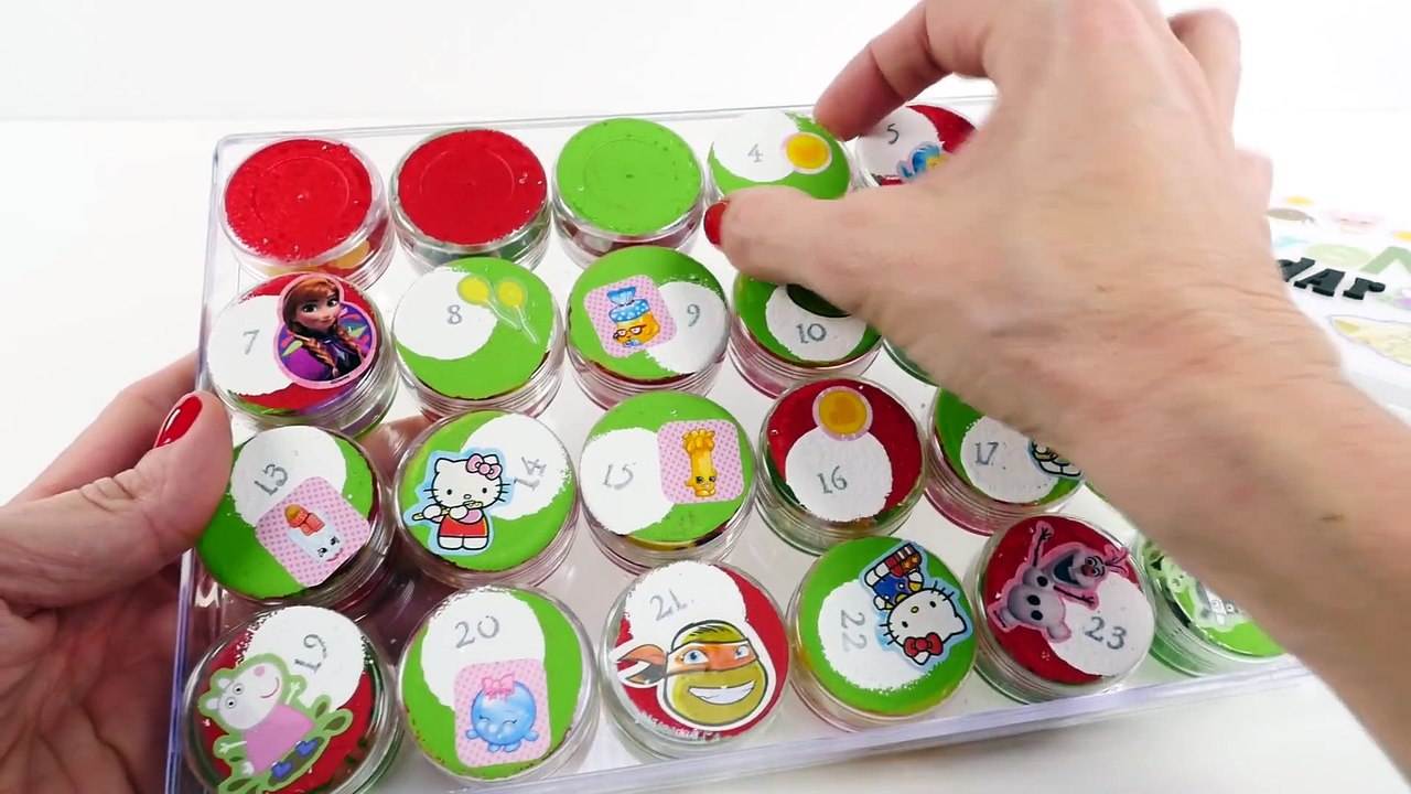 Peppa Pig.My Little Pony.Disney Princess Full 24 Day Advent Calendar Opening ___ DCTC HD videos