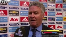 Manchester United 0 0 Chelsea Guus Hiddink Post Match Interview Happy With Point