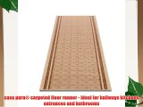casa pura? Carpet Floor Runner Amrum - Terracotta | Over 50 Sizes | Matching Stair Treads Avail.