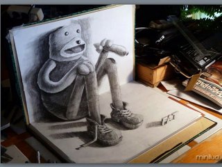 Inacreditáveis desenhos em 3D