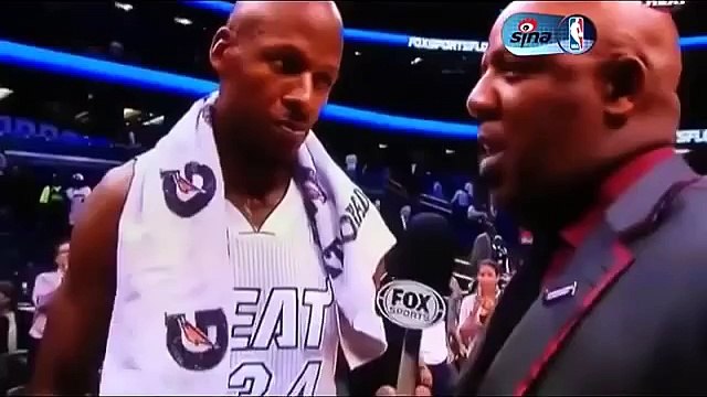 LeBron James PhotoBomb Ray Allen - LeBron James Troll LOL Very Funny Prank