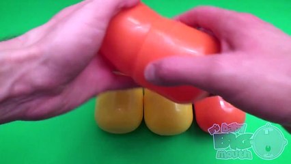 Kinder Surprise Egg Learn-A-Word! Spelling Facial Features! Lesson 2