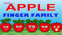 Apple Cartoons Animation Singing Finger Family Nursery Rhymes for Preschool Childrens Son
