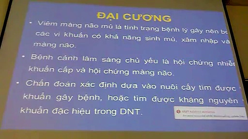viêm màng não mủ