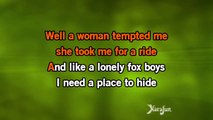 Karaoke Fox On The Run (Live) - Zac Brown Band *