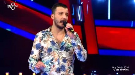 Ahmet Parlak 'İsyan'la O Ses Türkiye Yılbaşı Özel'i Salladı