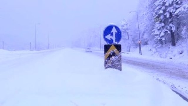 Bolu Dağı'nda Kontrollü Geçişler