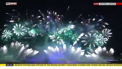 London Fireworks Eve - Happy New Year 2016