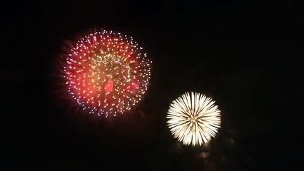 Happy New Year 2016 Fireworks at Dhaka, Bangladesh