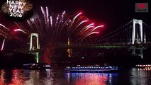 2016 New Years Fireworks Tokyo Japan  æ±äº¬èŠ±ç«