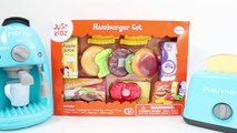 Hamburger Set Play Dough Burger Deli Set Play Doh Hamburger Toy Food Toy Videos