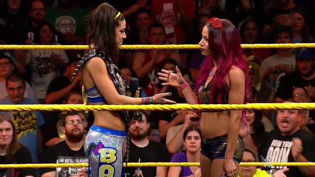 Bayley and Sasha train for their NXT TakeOver WWE Iron Man Match