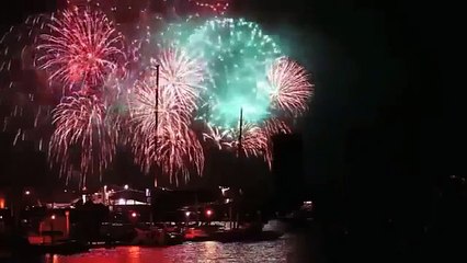 Auckland New Year 2016 Fireworks New Zealand