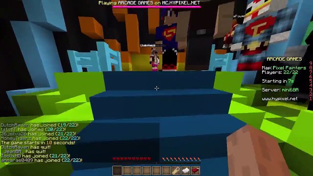 PIXEL PAINTERS MINECRAFT MINI GAME W/ ZAILETSPLAY #2