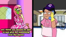 Nicki Minaj Prank Calls Taco Bell (CARTOON)