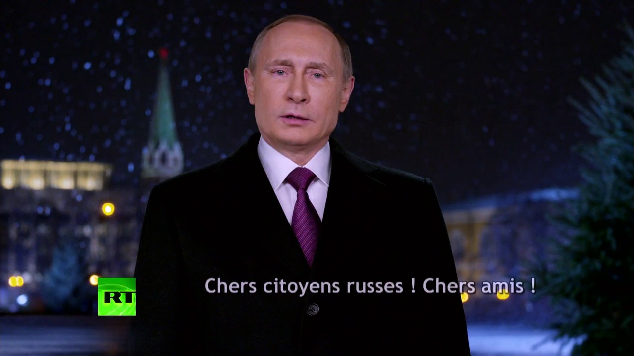Le vœux de Vladimir Poutine pour 2016