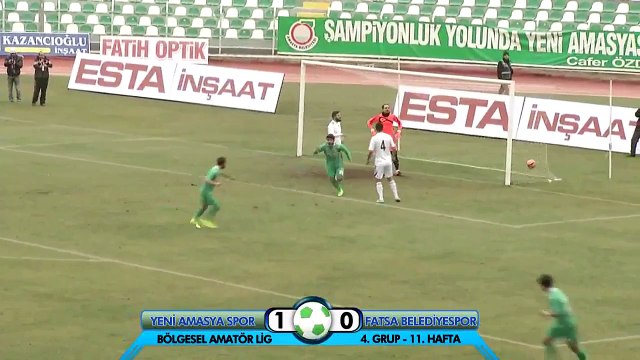 Yeni Amasyaspor 1-0 Fatsa Belediyespor Maç Özeti