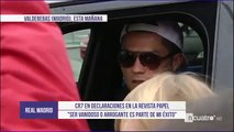 El piropo de una aficionada a Cristiano Ronaldo tras pararse para firmar autógrafos en Valdebebas