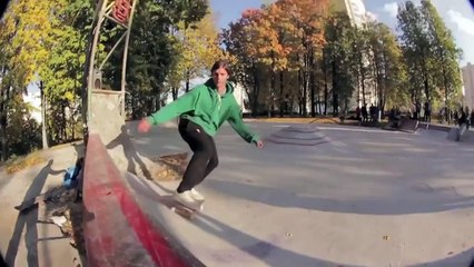 Russian DIY Skate Spots | Antiz and Absurd rock Moscow [-P-R-T] 2