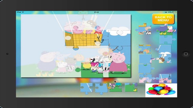 粉紅豬小妹奇諾 PEPPA PIG puzzle 6 HD ipad daddy pi