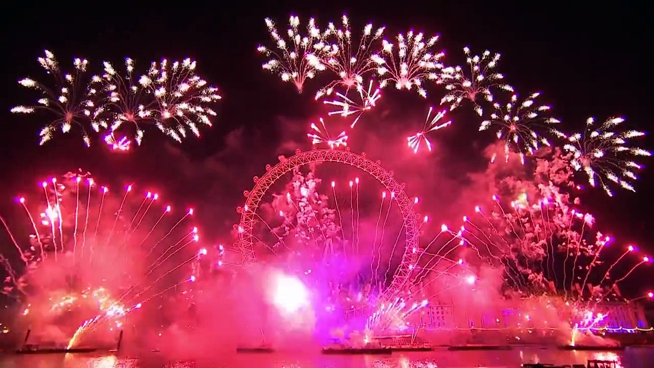 London Fireworks 2016 - New Year's Eve Fireworks - BBC One