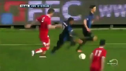 Club Brugge K.V.'s Jose Izquierdo scored a stunning solo golazo v Kortrijk today in Belgium
