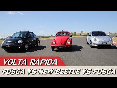 FUSCA ITAMAR X NEW BEETLE X FUSCA TSI - VOLTA RÁPIDA COM RUBENS BARRICHELLO #57 | ACELERADOS