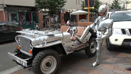 Performance " The lost Knight "   2015  Dan GERBO Jeep Willys