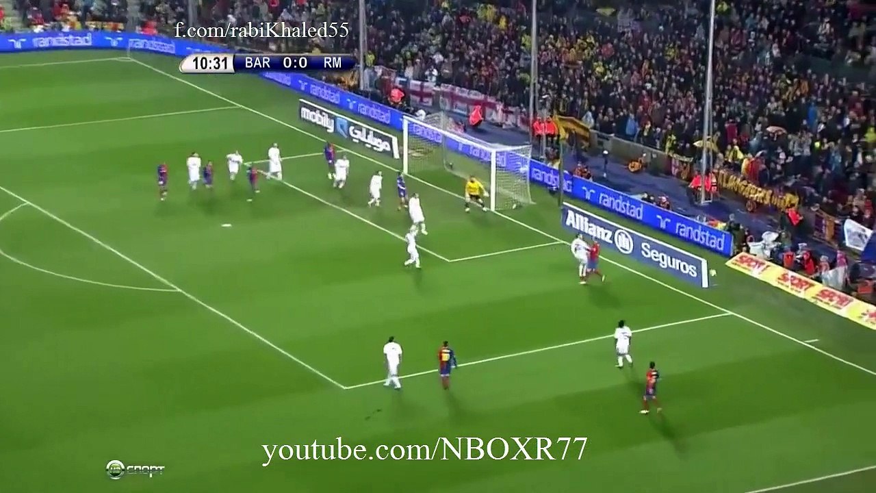 برشلونة وريال مدريد 2-0 الدوري موسم2008-2009-تعليق دراجي شوط اول