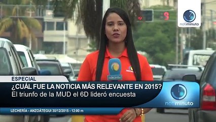 Estas fueron las noticias más relevantes del 2015 según los venezolanos