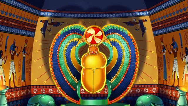 Om Nom TIME TRAVEL Cartoons EGYPTIAN PYRAMIDS! (S2, E5) Cut the Rope Game Stories