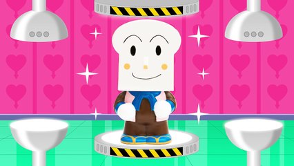 アンパンマンおもちゃアニメ きせかえ遊び13 しょくぱんまん編 PPCandy Channel Anpanman Toy Anime