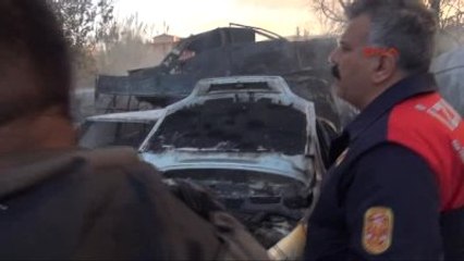 İzmir - Sanayi Sitesinde Korkutan Yangın