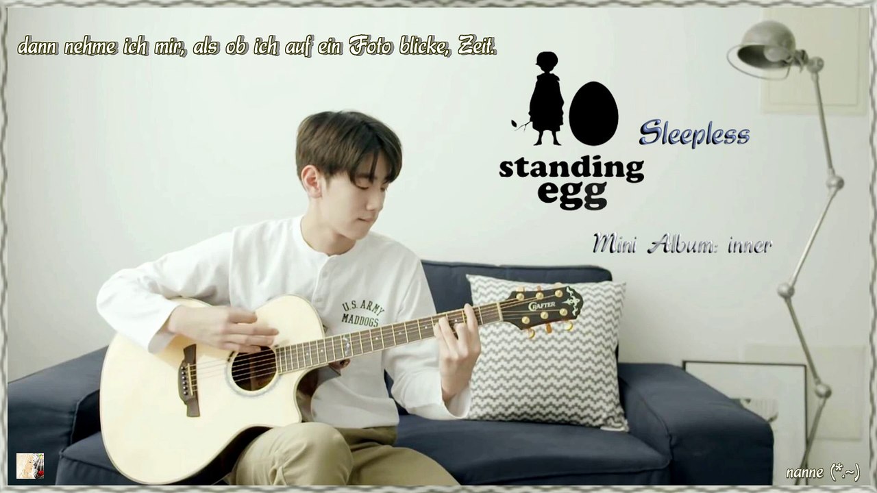 Standing Egg - Sleepless k-pop [german Sub] Mini Album inner