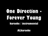 lyrics One Direction Forever Young karaoke