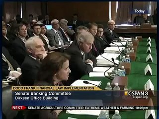 Too Big To Fail & Financial Regulations Law Implementation: Elizabeth Warren (2013)