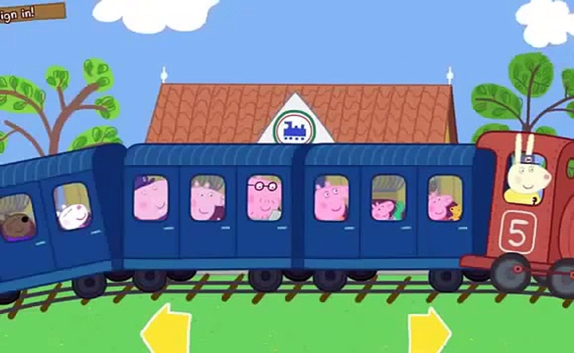 Peppa Pig Go To London By Train New English Episode 2013 ← "A Porquinha Peppa"