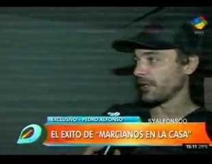 Pedro nota en Intrusos - 01 de Enero
