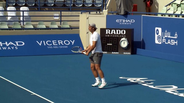 Rafael Nadal Practice & Press conference / SF MWTC 2016
