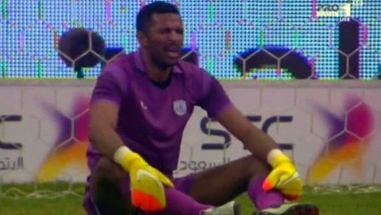 رباعية الهلال في مرمى الشباب بكأس ولي العهد السعودي