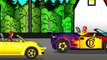 Car Clown Cartoons The Masha & Clown RACE! (Маша и клоун Дима)