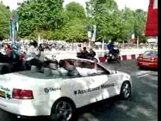 Arrivée tour de France champs elysée