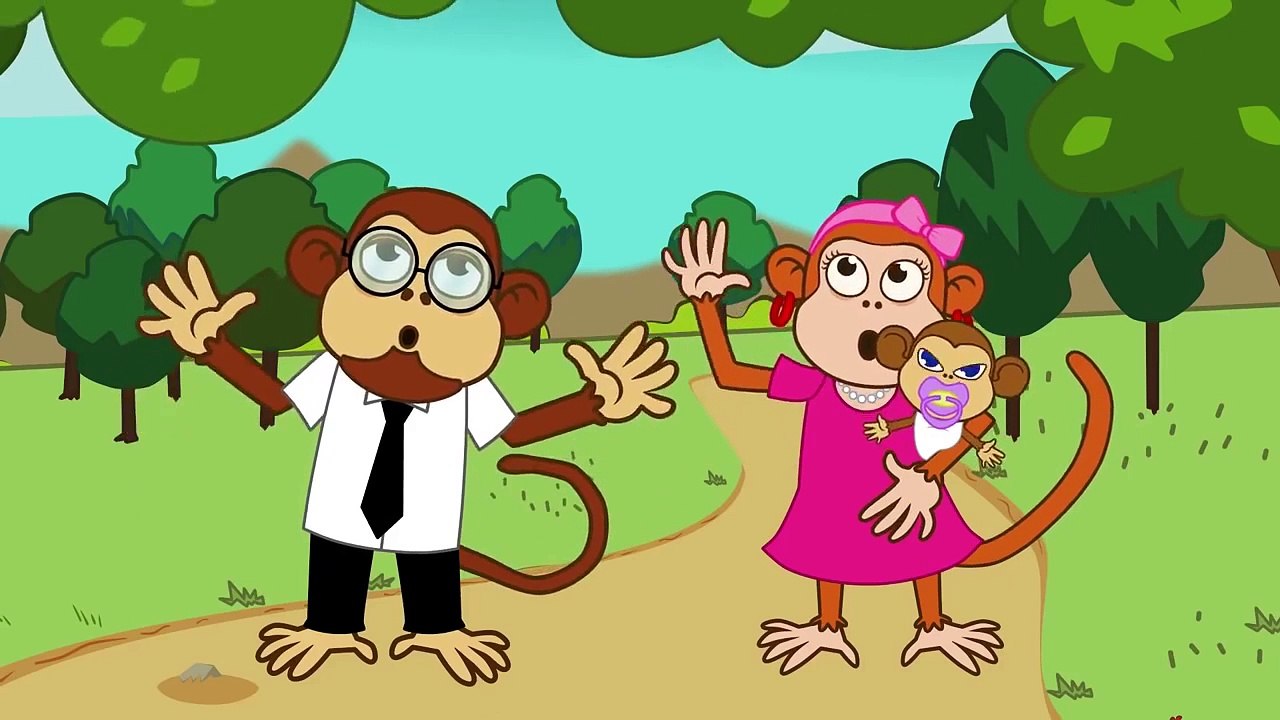 Finger Family Maymun Ailesi - Adisebaba İngilizce Çocuk Şarkıları 2015