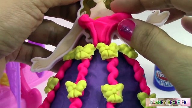 Pâte à modeler Princesse Boutique de Mode des Princesses Disney Arielle Raiponce Play doh